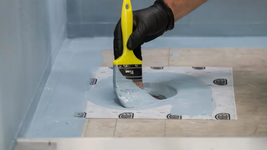 waterproofing work dakom tiling auckland